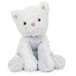 Gund Cozys Collection Kitty Cat Plush Soft Stuffed Animal For Ages 1 And Up, Blue, 10''