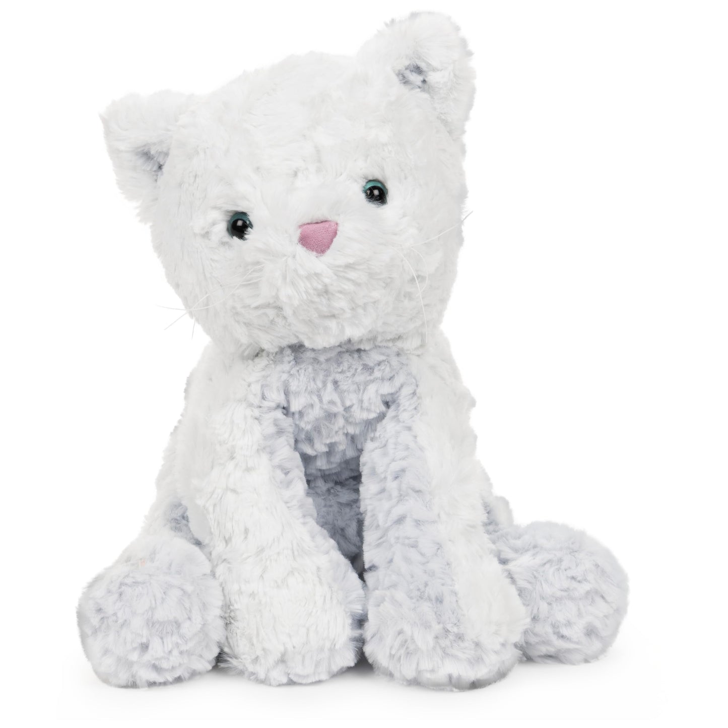 Gund Cozys Collection Kitty Cat Plush Soft Stuffed Animal For Ages 1 And Up, Blue, 10''