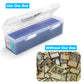 Sunezlgo Storage Box For Toploader, Trading Card Storage Box, Card Storage Box Plastic, Playing Card Case, Large For Toploaders