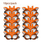 Jtnohx Felt Animal Masks, 10 Pcs Halloween Mask, Animal Costume For Birthday Party Supplies (Sika Deer Mask)