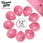 Treasures Gifted Rose Pink Balloons - Matte Bright Pink Balloons - Globos Rosas/Baby Pink Balloons 12 Inch, Pink Latex Balloons