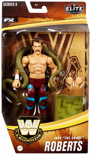 Wwe Legends Jake The Snake Roberts Elite Collection Action Figure Exclusive