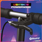 Razor Powerwing Lightshow Caster Scooter, Black, One Size