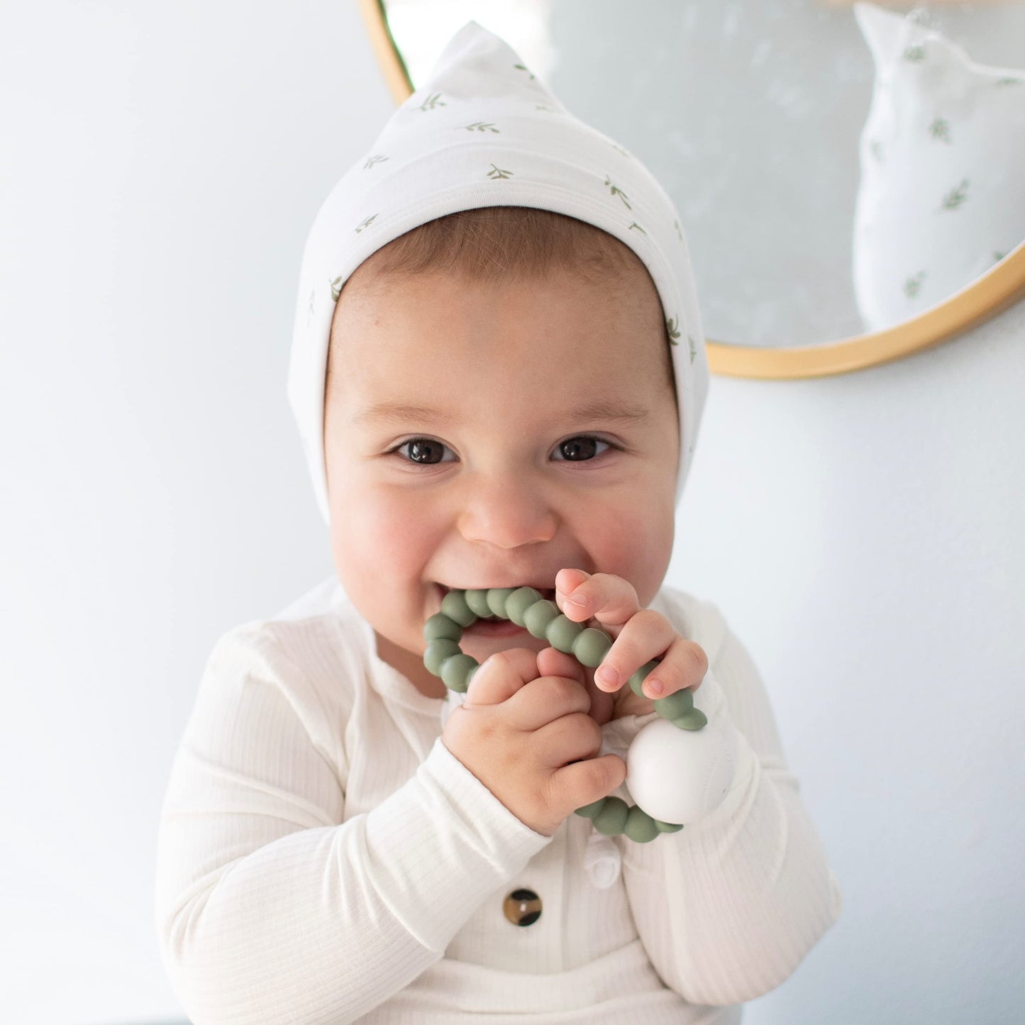 Ryan And Rose Cutie Teether Rattle (Ivy)