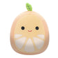 Squishmallows Original Plush 8-Inch Orin Orange Slice - Soft Polyester Toy with Green Stem, Model SQCR06145