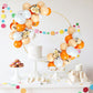 Balloons Orange And White, 50Pcs Orange Apricot White Latex Balloon, Orange White Party Balloons Birthday Balloons Decoration Fo