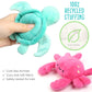Benben Ocean Stuffed Animal, 5 Pack Small Sea Creature Plush Toys And Shell Carrying Bag Set, Cute Plushies For Baby Kids, Sea Turtle, Octopus, Mermaid, Seahorse, Crab, Baby Shower, Stocking Stuffers