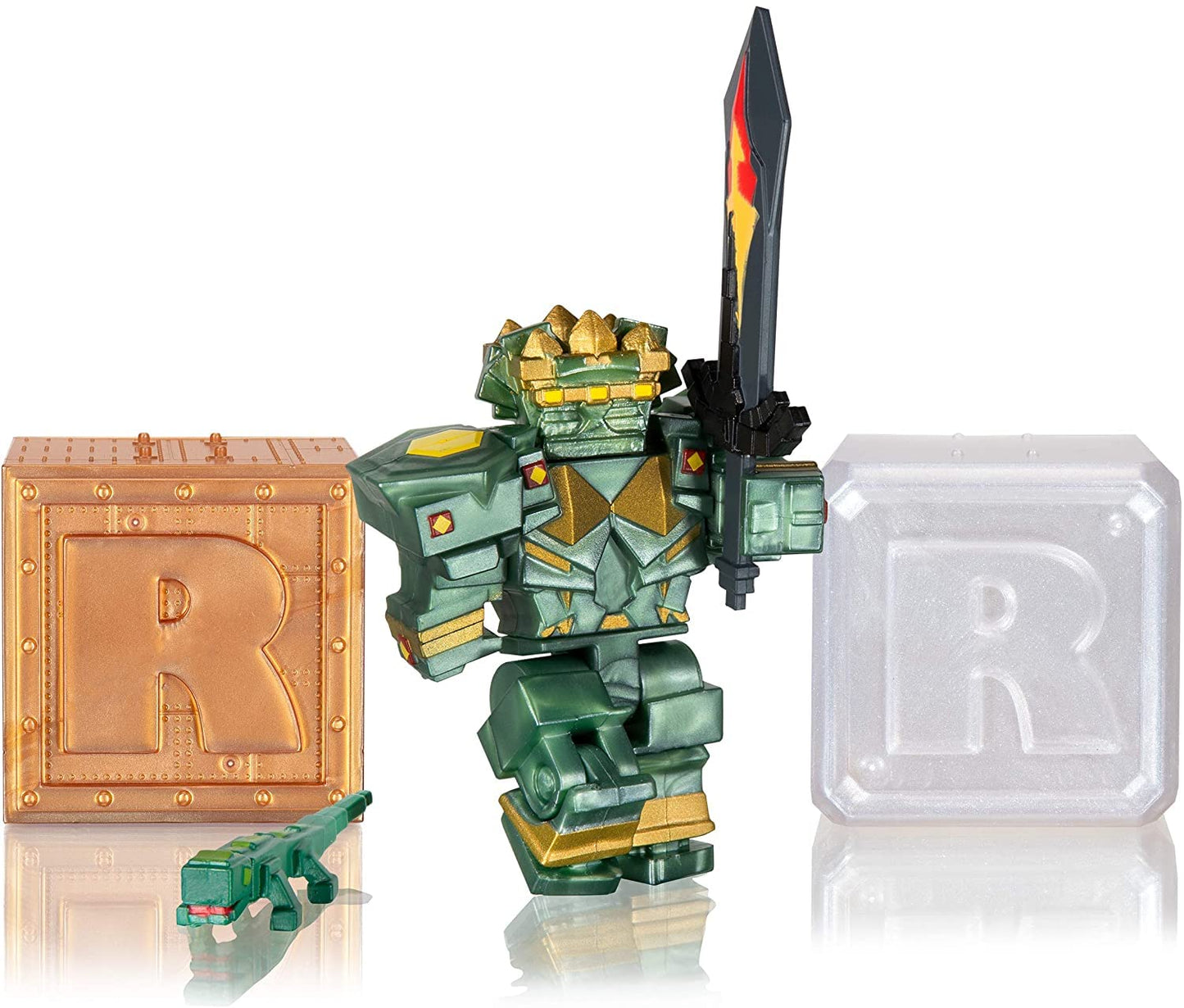 Roblox Action Collection - Fantastic Frontier: Guardian Set + Two Mystery Figure Bundle [Includes 3 limited availability Virtual Items]