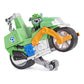 Paw Patrol Deluxe Motorcycle Vehicle - Rocky’s Pull Back with Wheelie Feature, X-Large, Multicolor, Model 778988361948