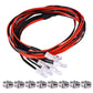 Acekeeps RC Scale Crawler Led Light Kit, RC SC Car Headlights and Taillight Combo for 1/10 Slash RC Truck SCX10 GEN7 Crawler, 1-