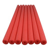 Pool Swim Noodle, Fixfind 7 Pack 52 Inch Hollow Foam Pool Swim Noodle, Bright Foam Noodles For Swimming, Floating And Craft Projects (Red)