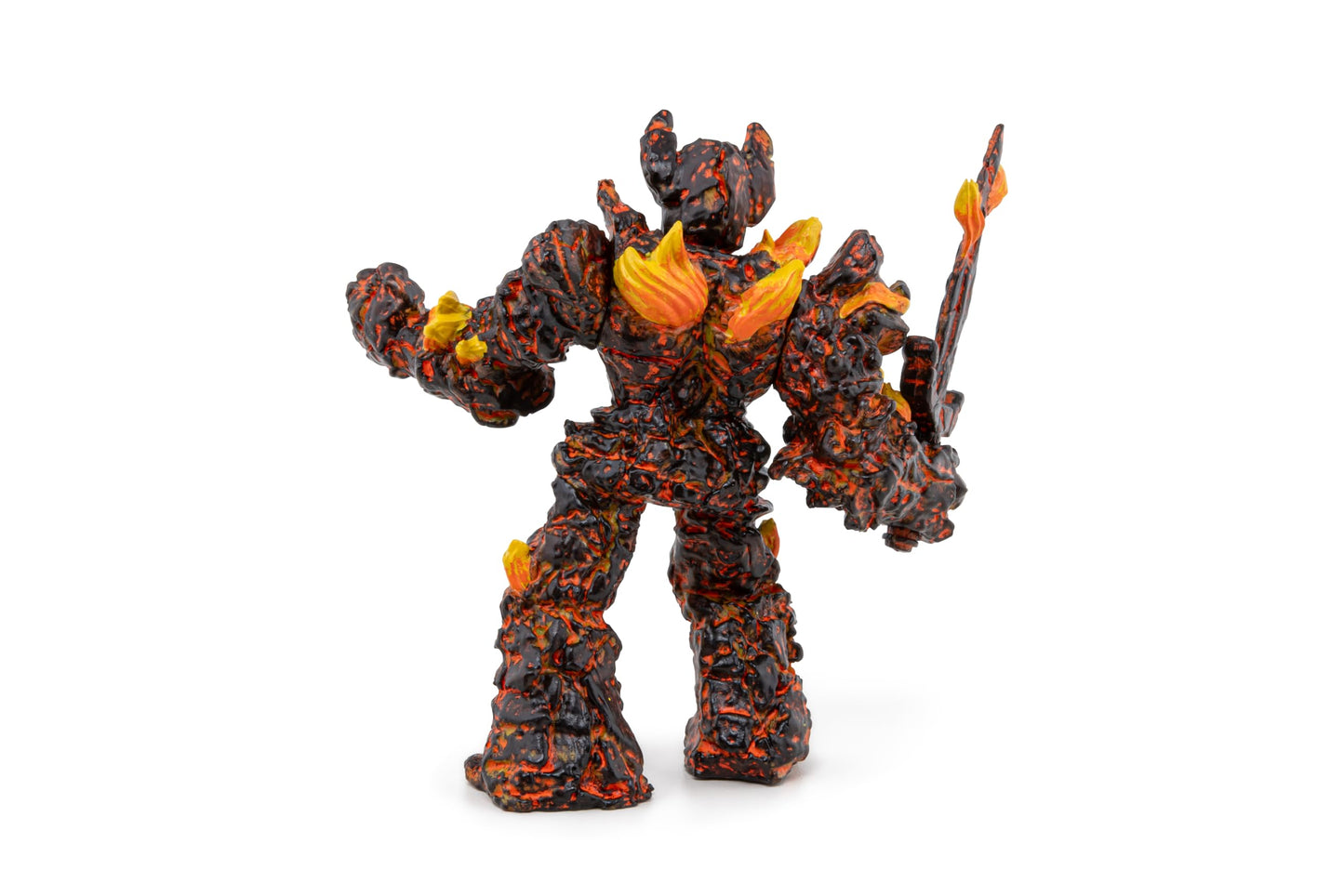 Papo - Hand-Painted - Fantasy - Fire Golem - 36026 - Collectible - For Children - Suitable For Boys And Girls - From 3 Years Old