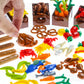 Brickbounty 190 Pcs Supermarket Building Block Set Compatible With City-Food, Restaurant-Kitchen Kit With Hotdog-Stall-Ice-Cream
