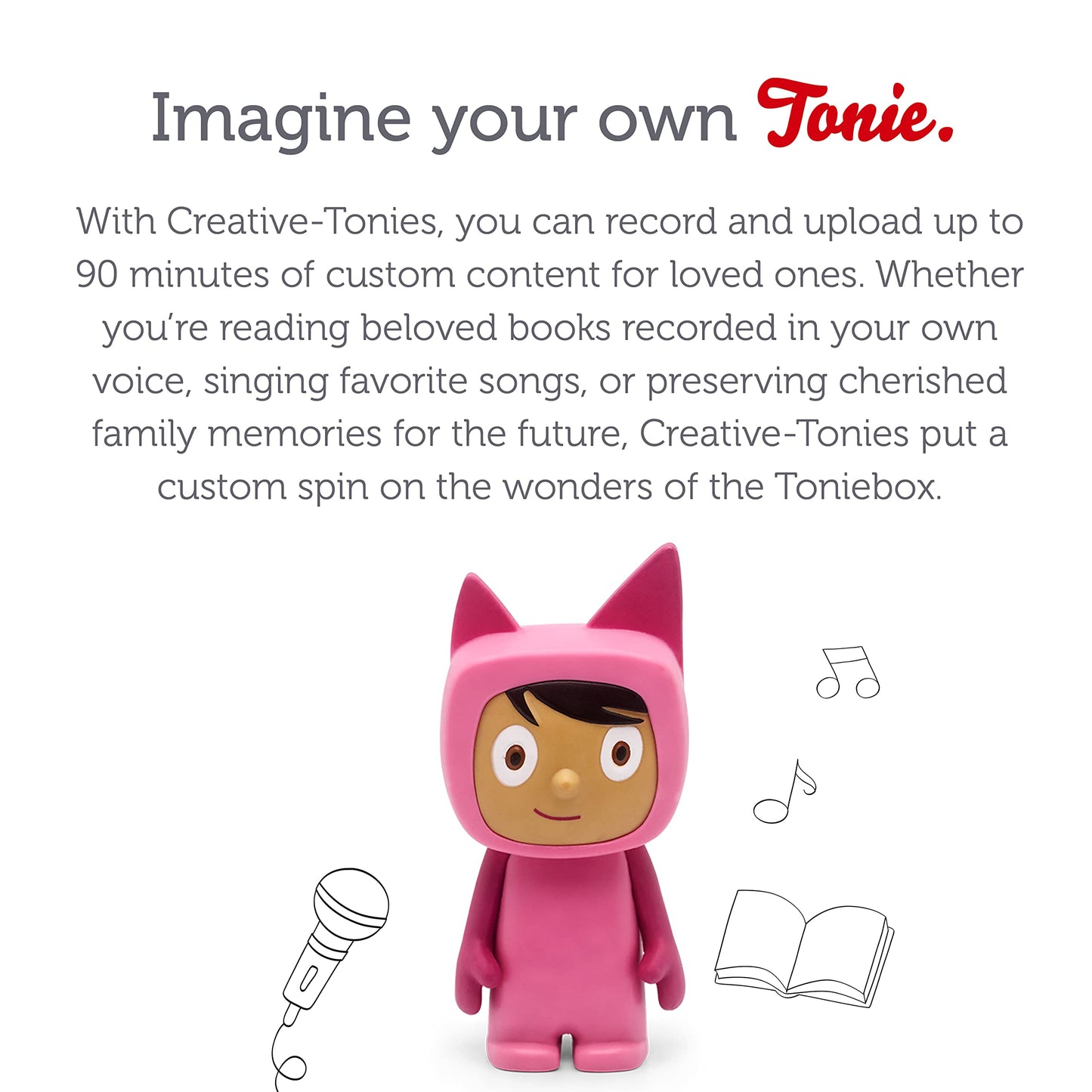 Tonies Creative Audio Character - Pink/Medium