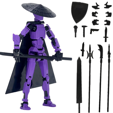Already Assembled T13 Action Figure Accessories,Dummy 13 T13 Multi-Jointed Movable,For Collectors Desktop Decorations T-13 Movab
