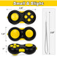Wtycd Original Fidget Toy Game, Rubberized Classical Controller Fidget Concentration Toy With 8-Fidget Functions And Lanyard - E