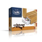 WE Games Wooden Travel Cribbage Board Set, Small 2-Track, Gold with Card Storage & Metal Pegs