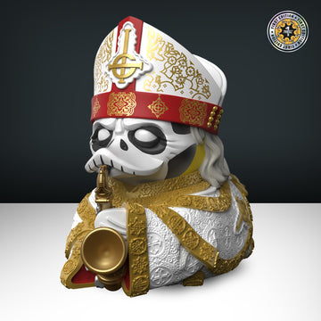 Tubbz First Edition Papa Nihil Collectible Vinyl Rubber Duck Figure - Official Ghost Merchandise - Heavy Metal Rock Band Music