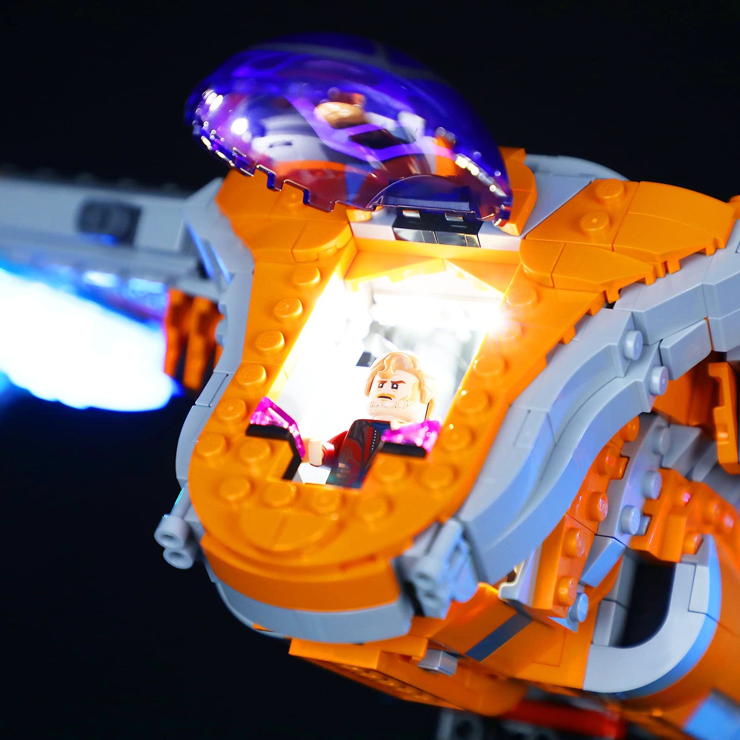 Briksmax Led Lighting Kit For Guardian Ship - Compatible With Lego 76193 Building Blocks Model- Not Include The Lego Set