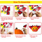 Pumpkin Decorating Kits for Kids Craft Foam Stickers for Party Favor Supplies 18 Pack