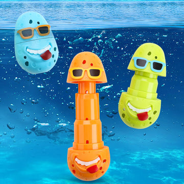 Ddzoou Set Of 3 Pool Diving Toys For Kids, Fun Clown Eggs Diving Stick Pool Toys For Kids, Perfect For Boys And Girls Pool Parti