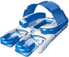 Bestway Inflatable 8-Person Floating Island with UV Shade, Large, Blue, Model 43269