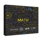 Math Formulas Puzzles 1000 Pieces For Adults, Impossible Difficult Jigsaw Puzzles Neon Art Puzzle, Funny Family Puzzle Collage Challenging Puzzles
