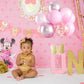 Pink Balloons, 60 Pcs Light Pink Pastel Pink Set With Rose Gold Confetti Metallic Pink Balloons, Pearl Pink Macaron Pink Balloon
