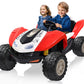 ANPABO 24V Ride on Toys for Big Kids, 4x200W 2 Seater Ride On Truck w/Parent Remote, Max 5.1 MPH, EVA Tires, Spacious Seat, 4-Wh