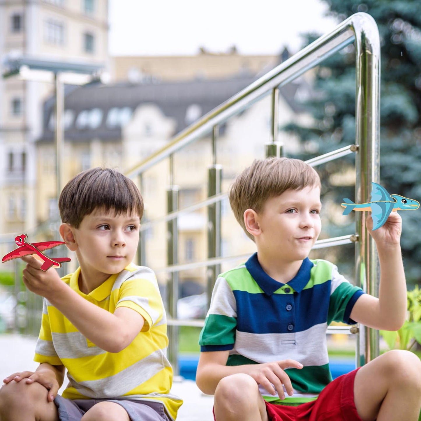 Fennoral 14 Pack Wooden Dragon Craft for Kids Make Your Own 3D Dragon kit for Boys Girls DIY Paint Wood Craft for School Art Act