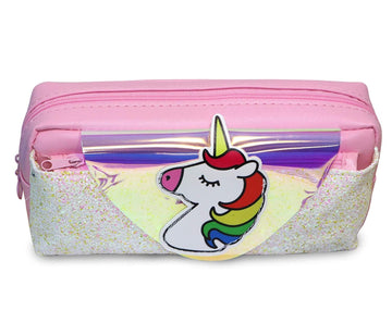 Zest 4 Toyz Pencil Pouch Small Makeup Organizer Bag Purse Pink