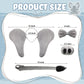 Lewtemi Elephant Costume Set Kids Elephant Ears Headband Nose Tail Bowtie For Children Cosplay Dress Up Party