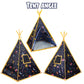 Mountrhino Kids Teepee Tent -44”X44”X61” Large Happy Hut Galaxy Space Kids Tent, Indoor Outdoor Playhouse Tents For Boys And Girls,Kids Indian Teepee Play Tent,Perfect Kid’S Gift