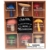 Accoutrements A Collection Of Set Of Eight Soft Vinyl Mini Magical Mushrooms