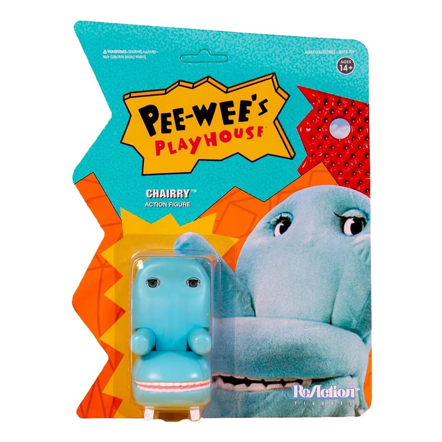 Super 7 Pee Wees Playhouse Chairry Reaction Figure