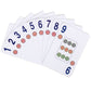 Yellow Mountain Imports Mah Jongg Playing Cards Set - 178 Cards, Indigo, PVC, Model YM-AA003-A