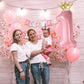 14 Number Balloon Pink 40 Inch Big Foil Crown Helium 14Th Balloons For 14 Year Old Boy Girl Birthday Party Decorations Wedding A
