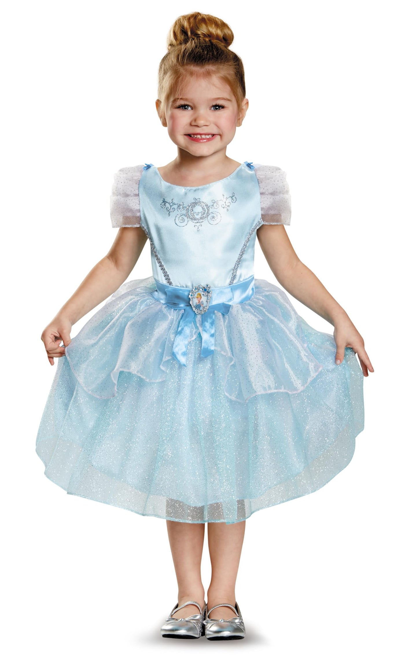 Morris Costumes Dg82902L Cinderella Toddler Classic Costume  Size 4-6