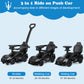 INFANS 3 in 1 Push Car for Toddlers, Licensed Maserati Baby Stroller Sliding Walking Car with Push Handle, Horn, Music, Undernea