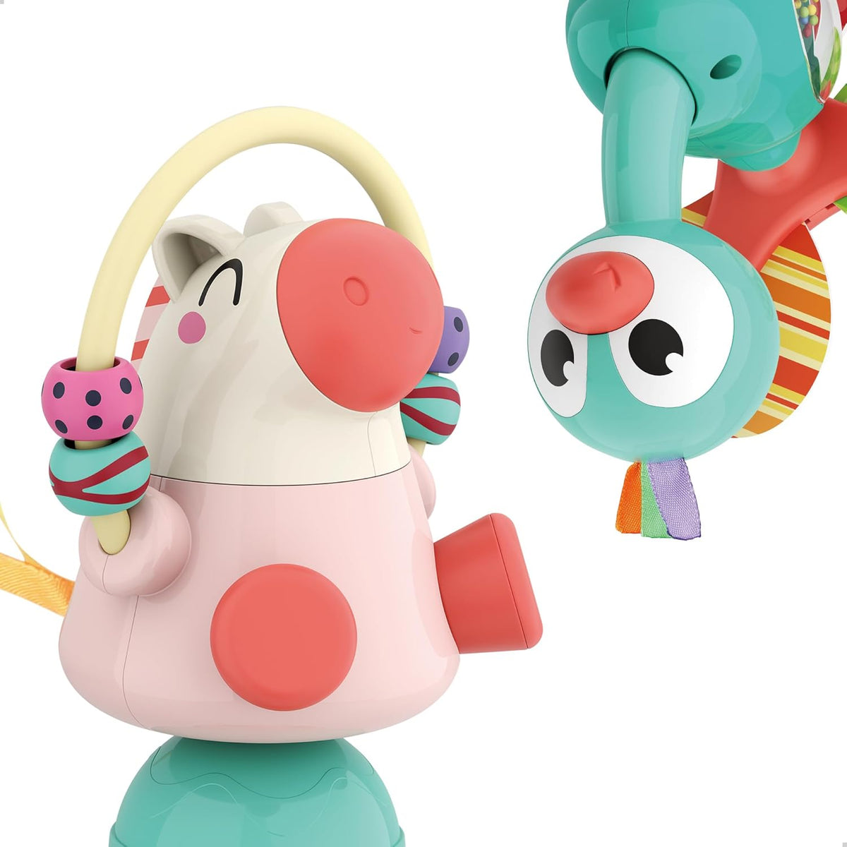 Interactive Baby Suction Rattles