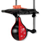Over-The-Door Basketball & Boxing Combo - 2-In-1 Game Set With Adjustable Hoop & Speed Bag, Scoreboard & Sound Effects - Fun Ind