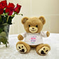 Dibsies Personalized Mother'S Day Teddy Bear (With All My Heart - One Name)