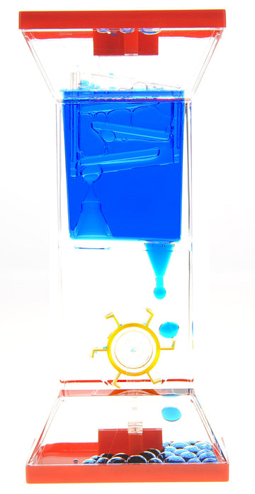 Powertrc Liquid Motion Bubbler Sensory Toy, Fidget Toy For Desk Tops | Calming And Relaxing Adhd, Anxiety, And Autism Toy For Kids And Adults