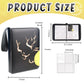 Goroma Card Binder 9-Pockets, 900 Pockets Card Holder With 50 Removable Sleeves, Trading Card Collector Zipper Album Holder, Bla