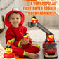 Sotiff Fireman Rubber Ducks 2 Inch Firefighter Rubber Ducks Firefighter Hero Bath Toy For Firefighter Party Favors Birthday Gifts Beach Summer Bath Tub Pool Toys (12 Pcs)