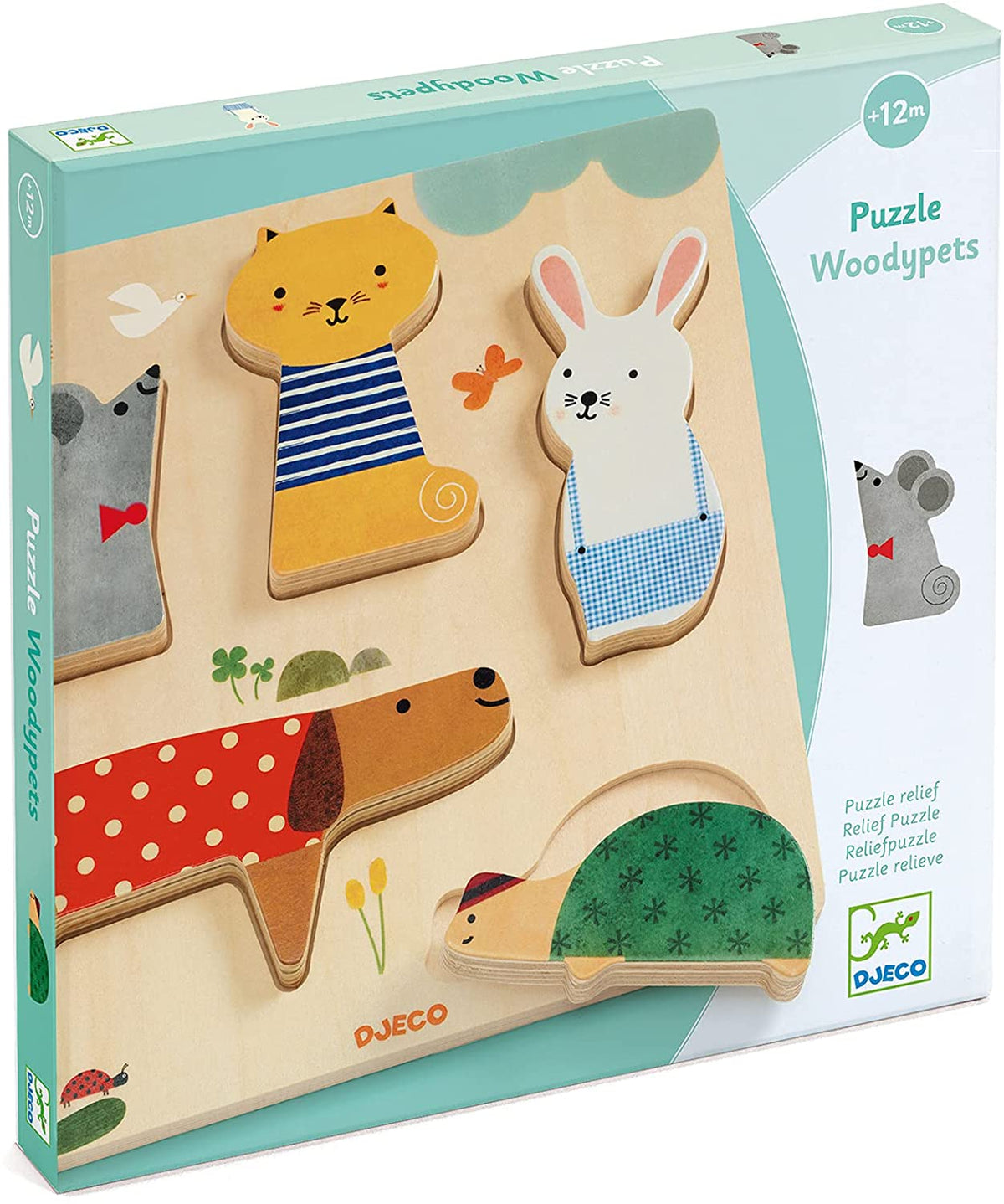 Adorable Animals Puzzle Board