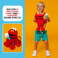 Singing Machine Karaoke Plush Sesame Street Toys (Abby Elmo Plush Toy) - Adjustable Carrying Straps - Sing-Along Built-In Real Working Microphone & Speaker With Record & Playback Function