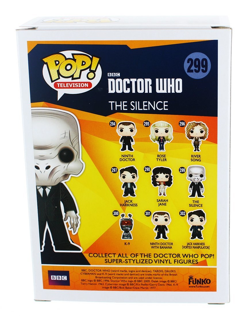 Funko POP Doctor Who Silence Action Figure - Multicolor, One Size, Model 6210, Plastic Material