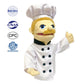 Okegztoa 16'' Puppets Entriloquist Puppet,Hand Puppets For Kids Plush Chef Puppets For Adults With Removable Mouth Puppet For Ki