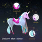 White Unicorn with Magic Light Horn and Fairy Tale Princess Doll 11.5, W/Comb and Crystal Crown, Girls Unicorn Doll Toys Gifts,
